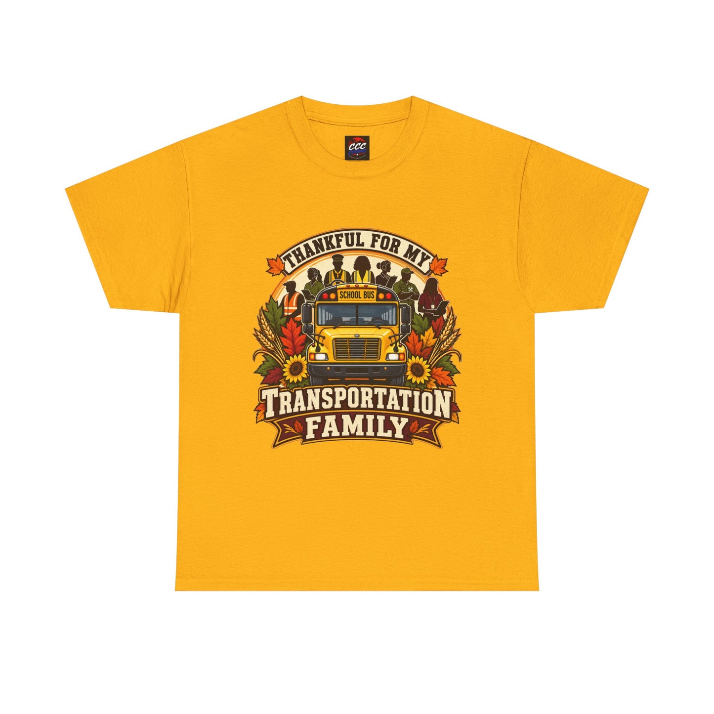 Thankful for My Transportation Family T-Shirt