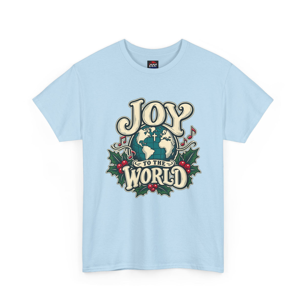 Joy to the World Christmas Graphic Tee