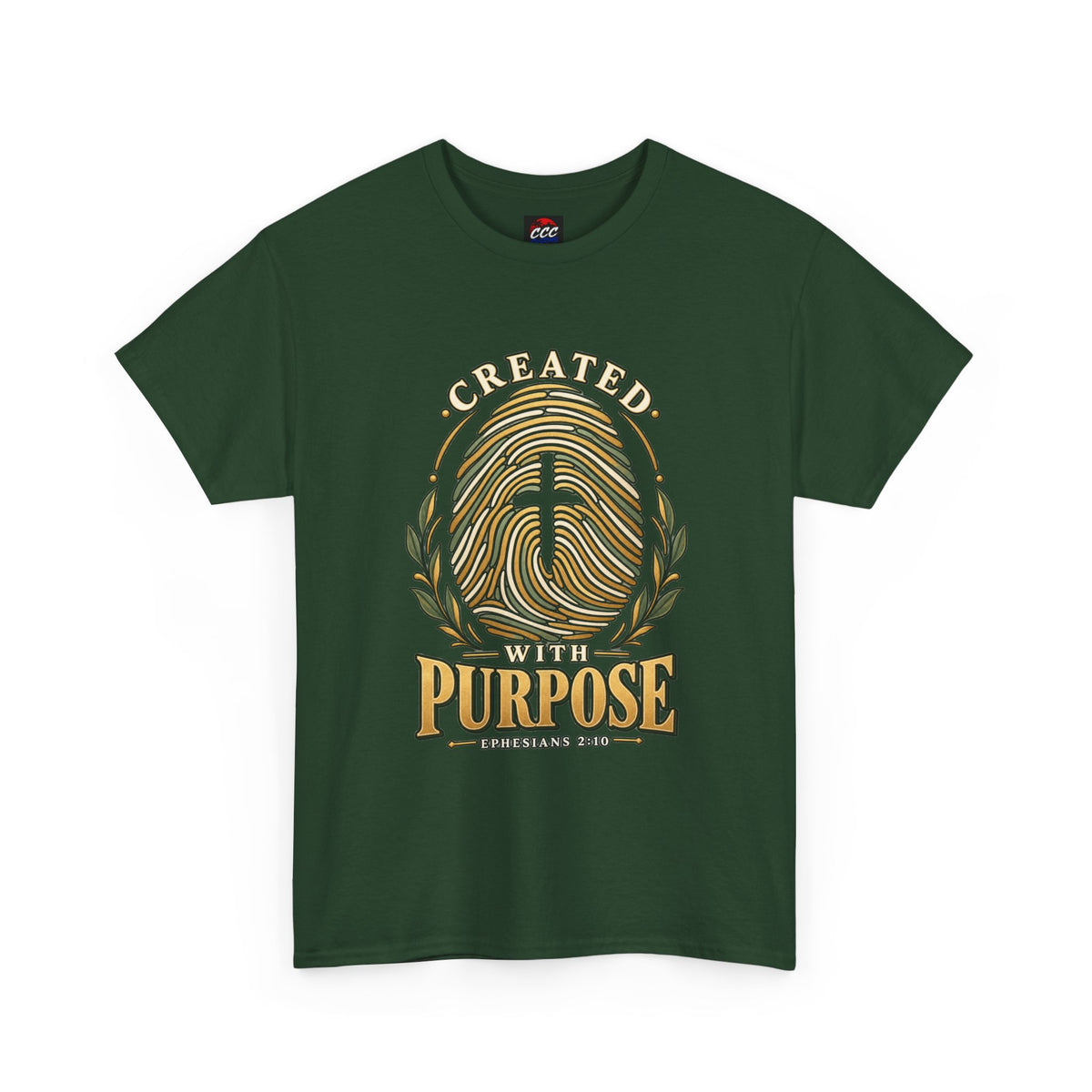 Created With Purpose Christian Tee