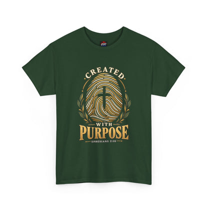 Created With Purpose Christian Tee