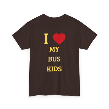 "I Transport Sweet Little Hearts" School Bus Driver Shirt