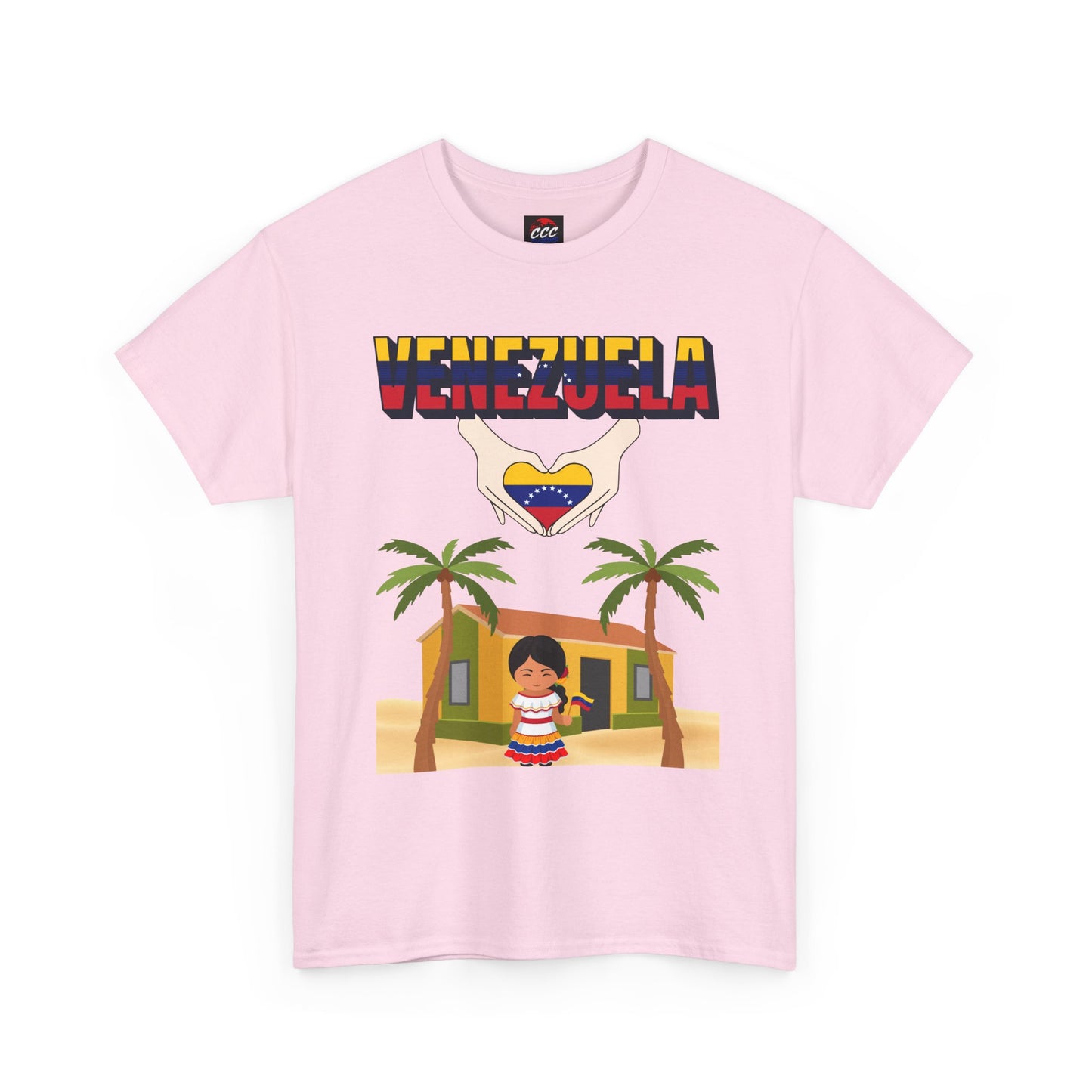 Venezuela Heart Graphic T-Shirt