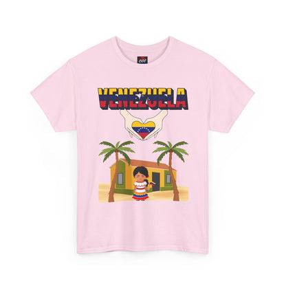 Venezuela Heart Graphic T-Shirt