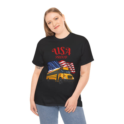 "USA Proud" American Flag T-Shirt