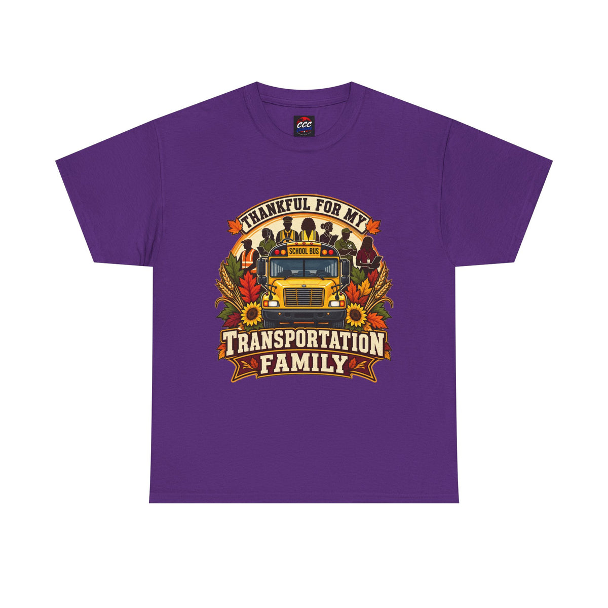Thankful for My Transportation Family T-Shirt