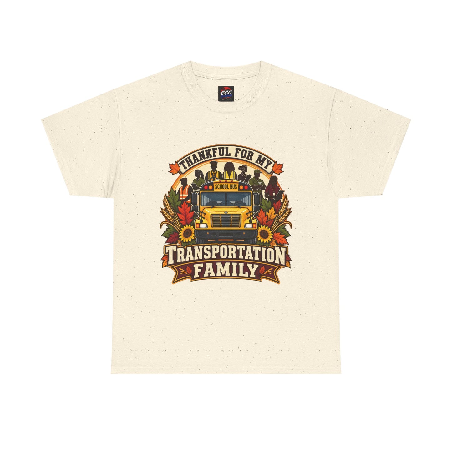 Thankful for My Transportation Family T-Shirt