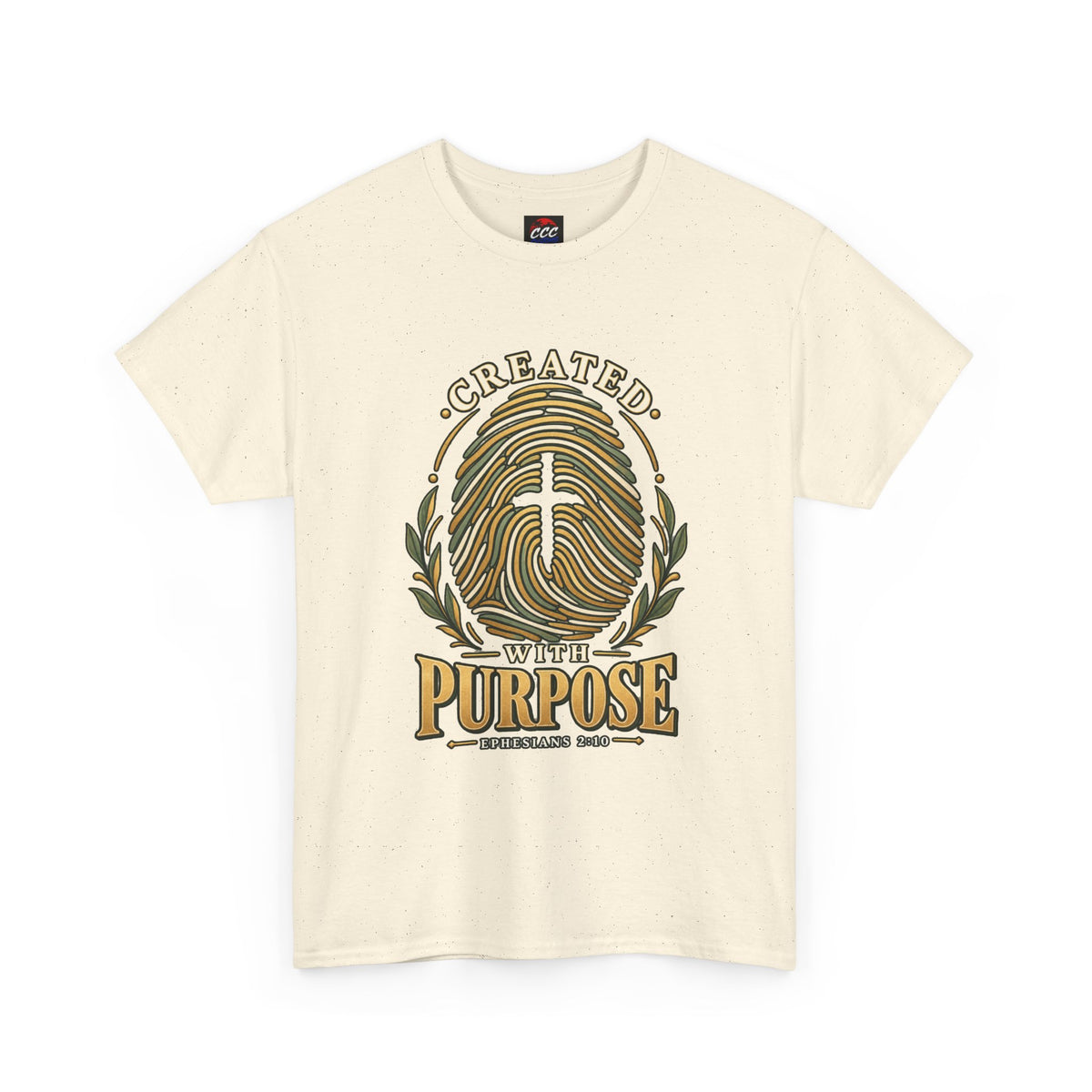 Created With Purpose Christian Tee