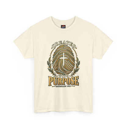 Created With Purpose Christian Tee