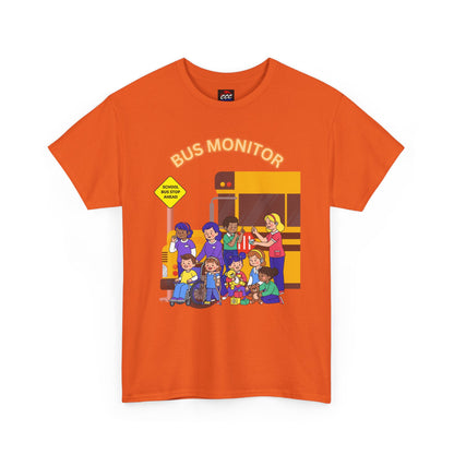 Bus Monitor with Students T-Shirt