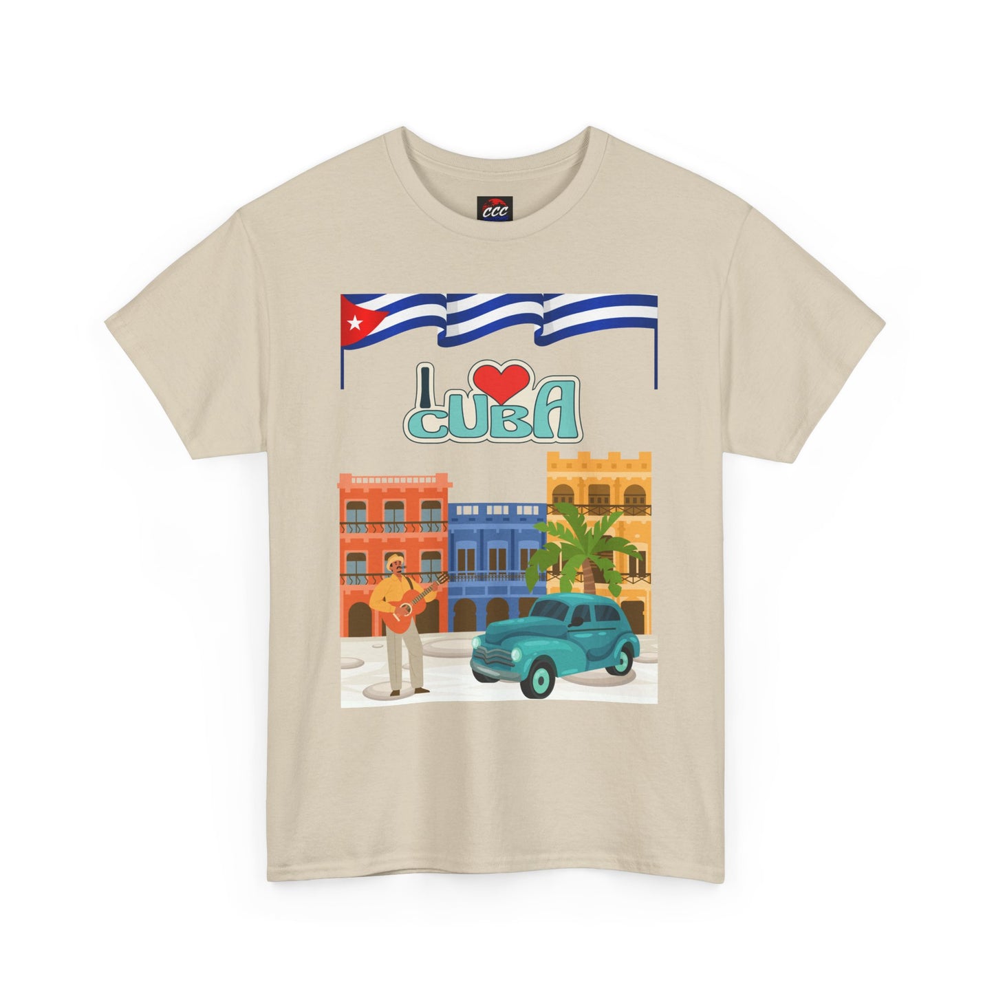 Cuba Retro Travel T-Shirt