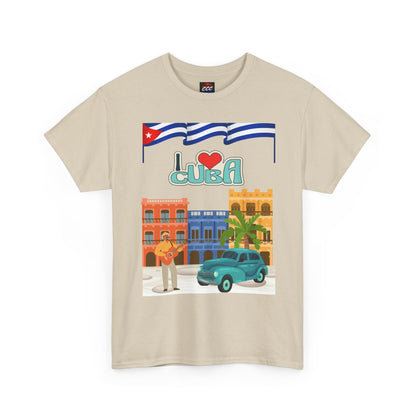 Cuba Retro Travel T-Shirt