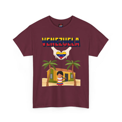 Venezuela Heart Graphic T-Shirt