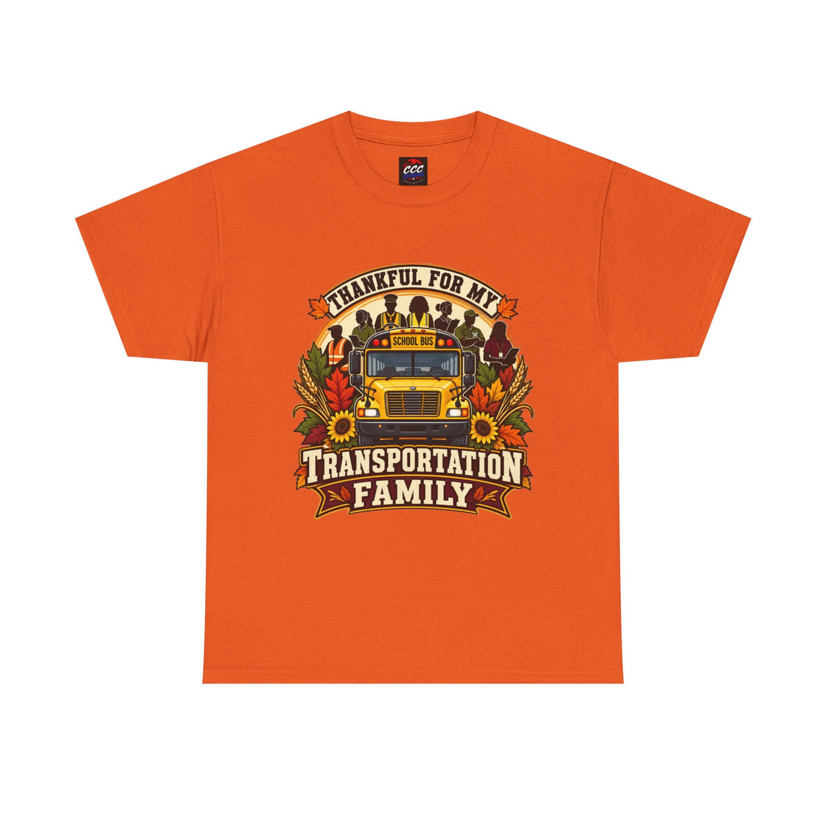 Thankful for My Transportation Family T-Shirt