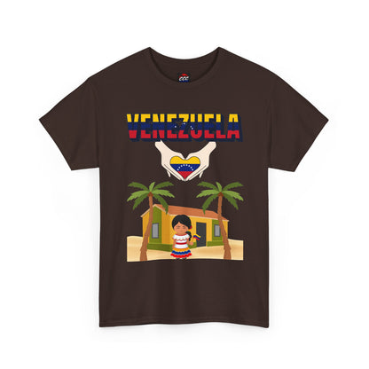 Venezuela Heart Graphic T-Shirt