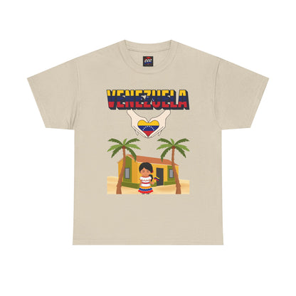 Venezuela Heart Graphic T-Shirt