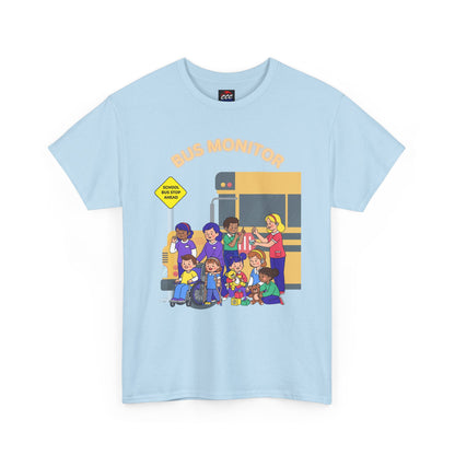 Bus Monitor with Students T-Shirt