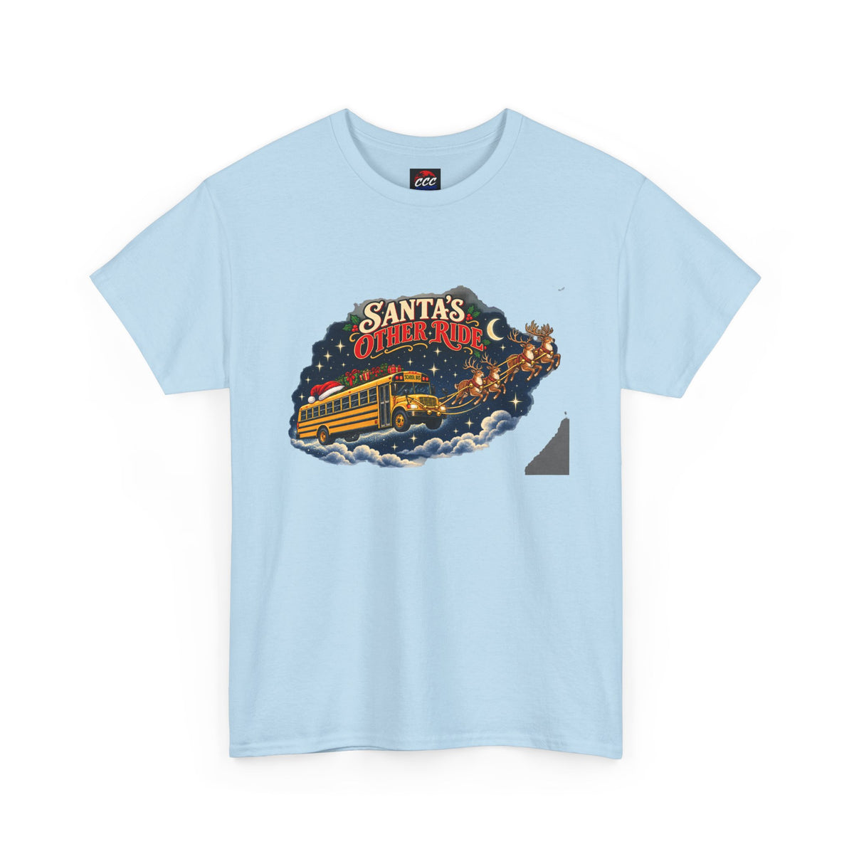 Santa’s Other Ride Christmas School Bus Tee