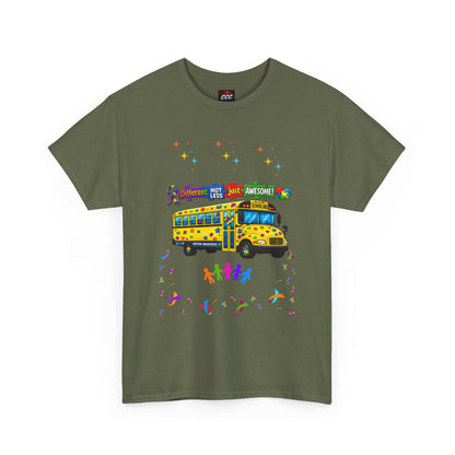 Autism Awareness School Bus T-Shirt