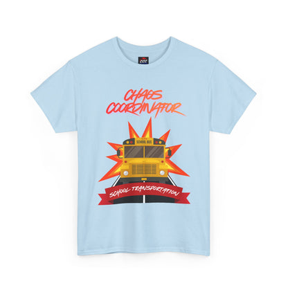 Chaos Coordinator School Bus T‑Shirt
