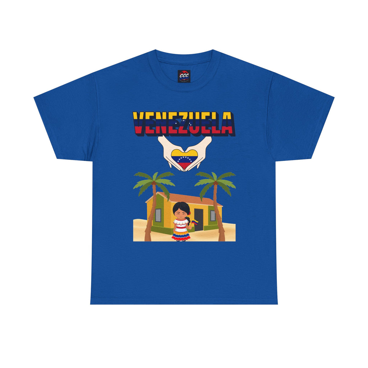 Venezuela Heart Graphic T-Shirt