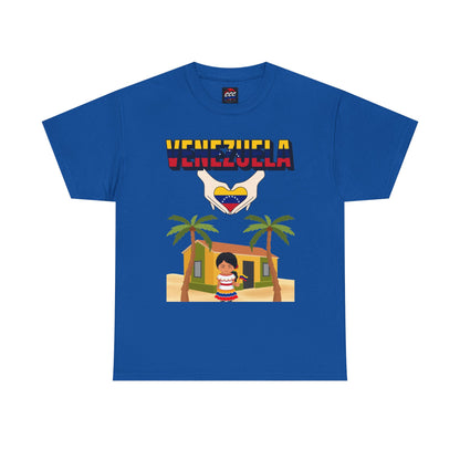 Venezuela Heart Graphic T-Shirt