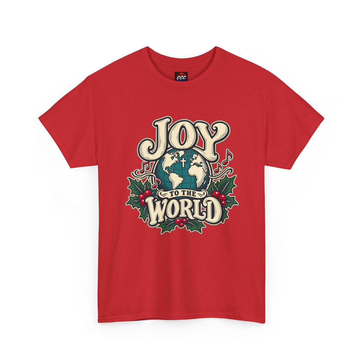 Joy to the World Christmas Graphic Tee