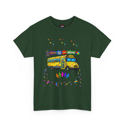 Autism Awareness School Bus T-Shirt