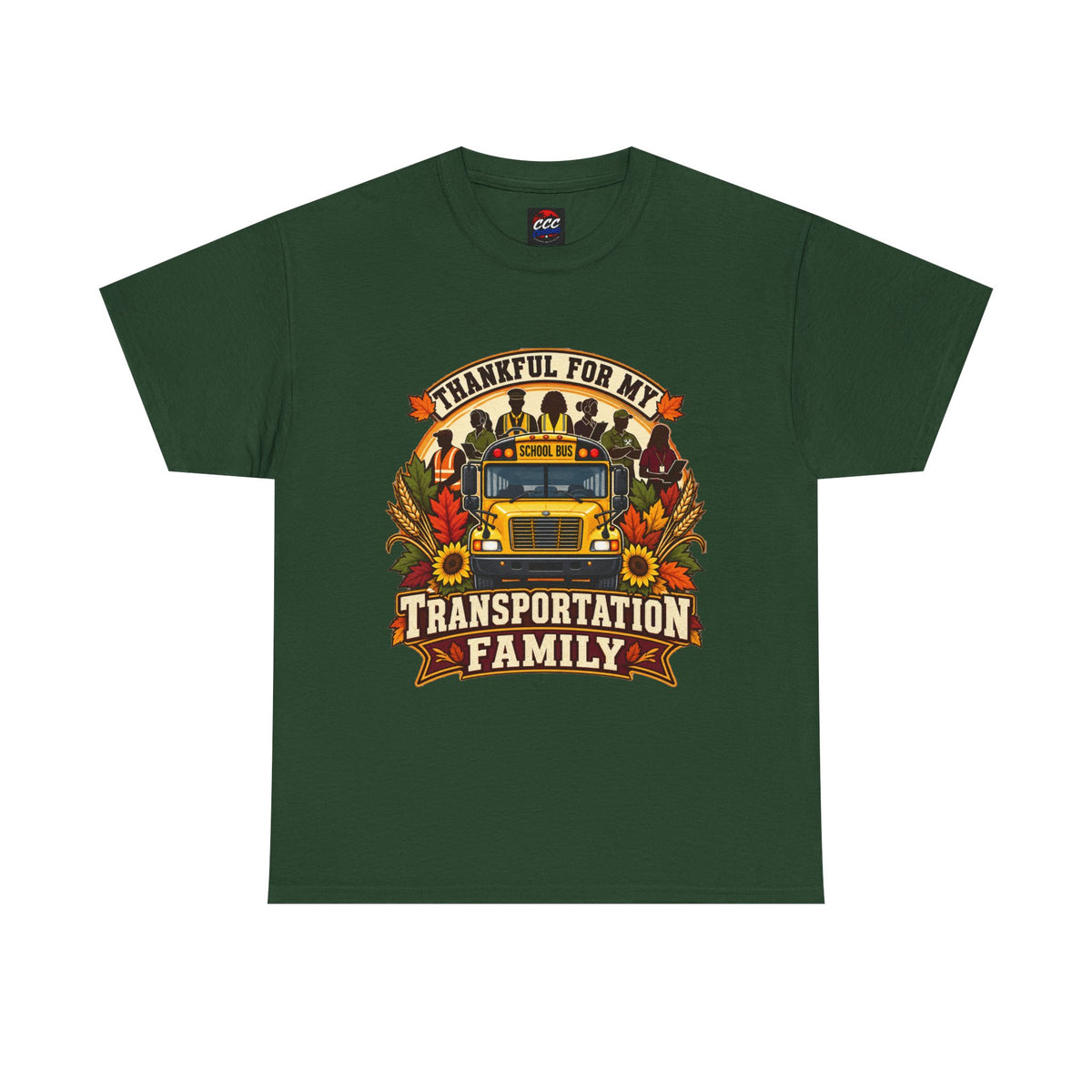 Thankful for My Transportation Family T-Shirt