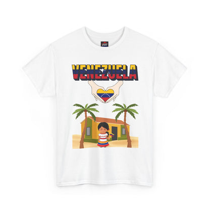 Venezuela Heart Graphic T-Shirt