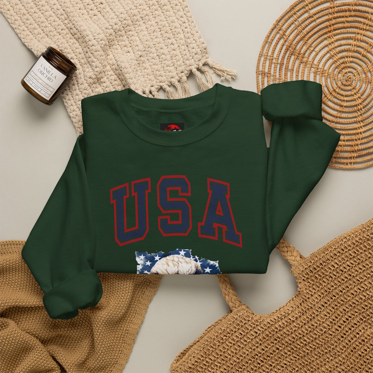 USA Eagle Crewneck Sweatshirt