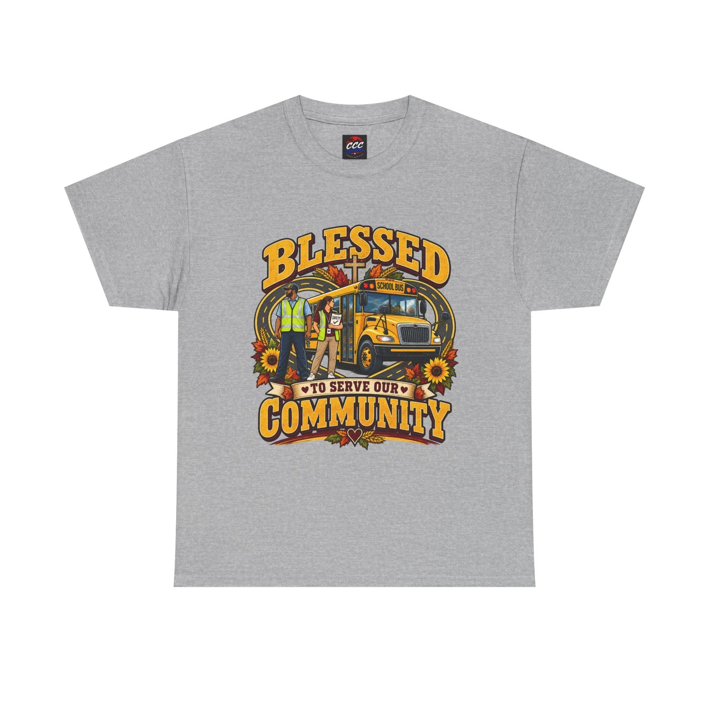 Blessed To Serve Our Community Tee — Fall Version
