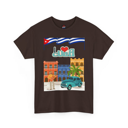 Cuba Retro Travel T-Shirt