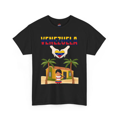 Venezuela Heart Graphic T-Shirt